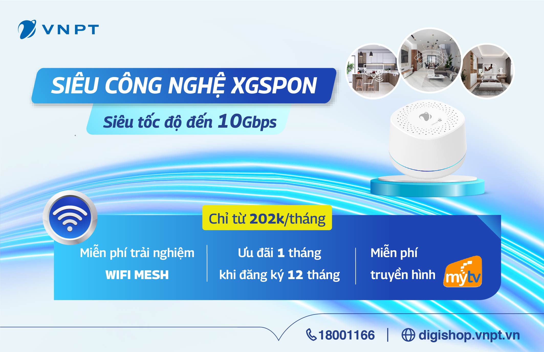 VNPT tiên phong cung cấp đường truyền Internet thế hệ mới XGSPON