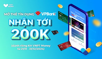 Mở thẻ VPBANK siêu tốc – Nhận cơn lốc phần thưởng